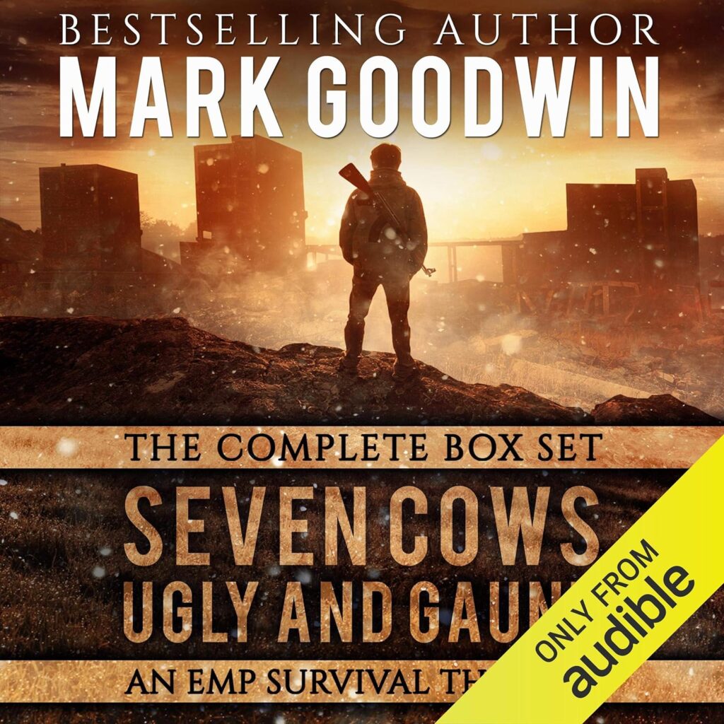 EMP Survival Box Set: Seven Cows, Ugly and Gaunt: A Post-Apocalyptic Saga of Americas Worst Nightmare                                                                      Audible Audiobook                                     – Unabridged